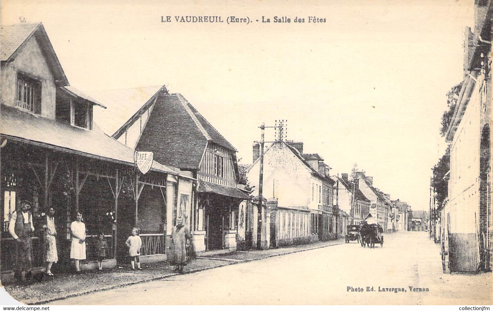CPA FRANCE 27 "Le Vaudreuil, La Salle Des Fêtes" - Le Vaudreuil