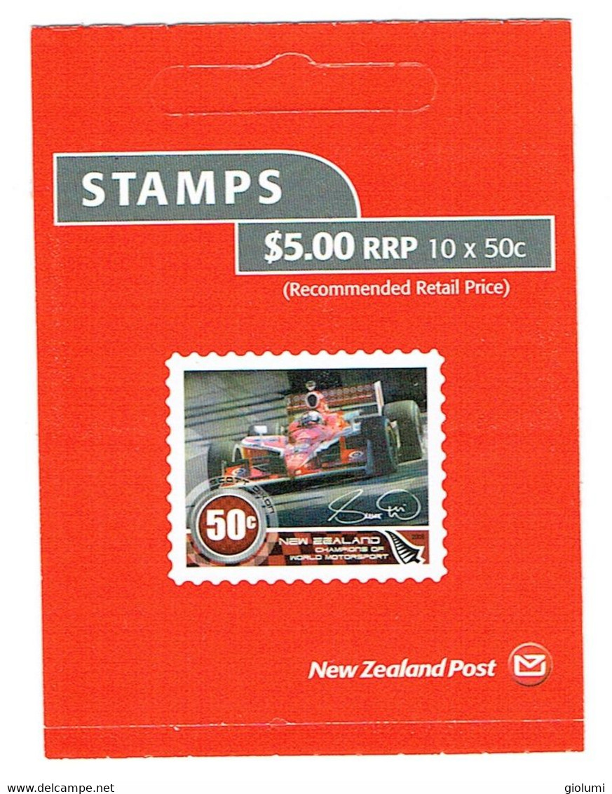 NZ 2009 Champions Of Motorsport Mint Booklet - Booklets