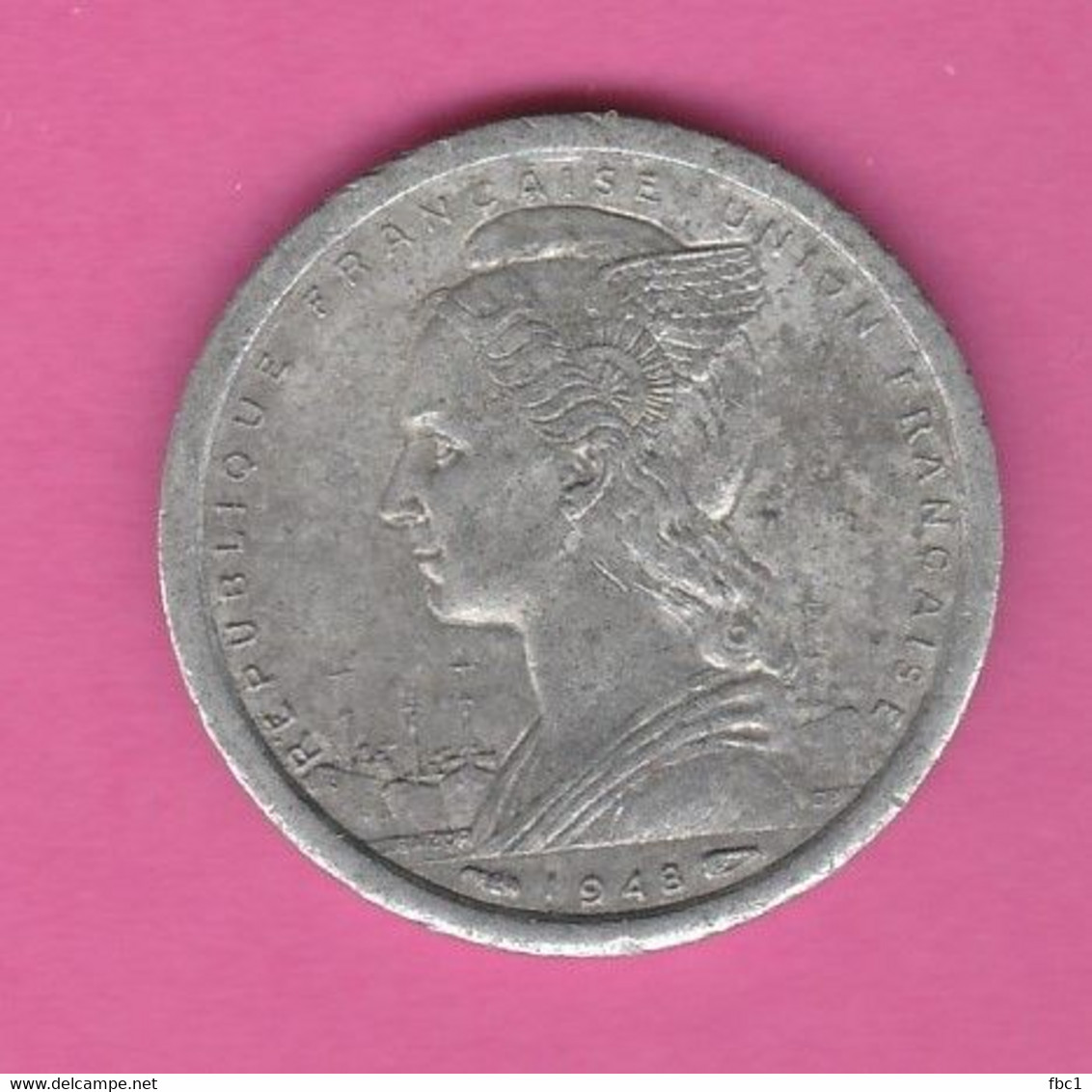 Territoire Du Cameroun - 1 Franc 1948 - Camerun