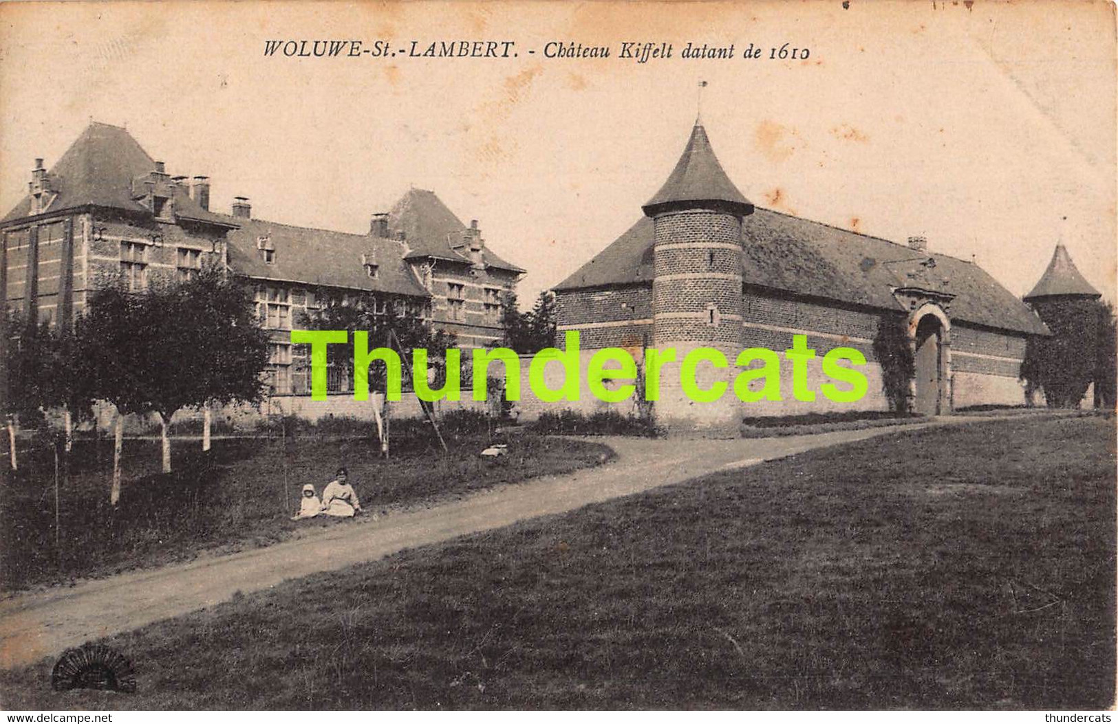 CPA WOLUWE ST LAMBERT CHATEAU KIFFELT - Woluwe-St-Lambert - St-Lambrechts-Woluwe