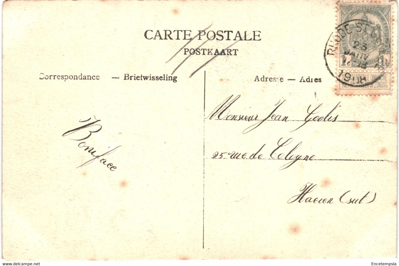 CPA Carte Postale Belgique Alsemberg  Saint Victor Pensionnat  1907 VM46706 - Beersel