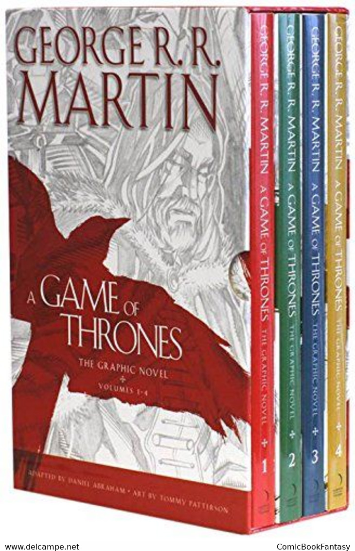 A Game Of Thrones Volumes 1-4: The Complete Graphic Novels Box Set - New & Sealed - Rare - Otros Editores