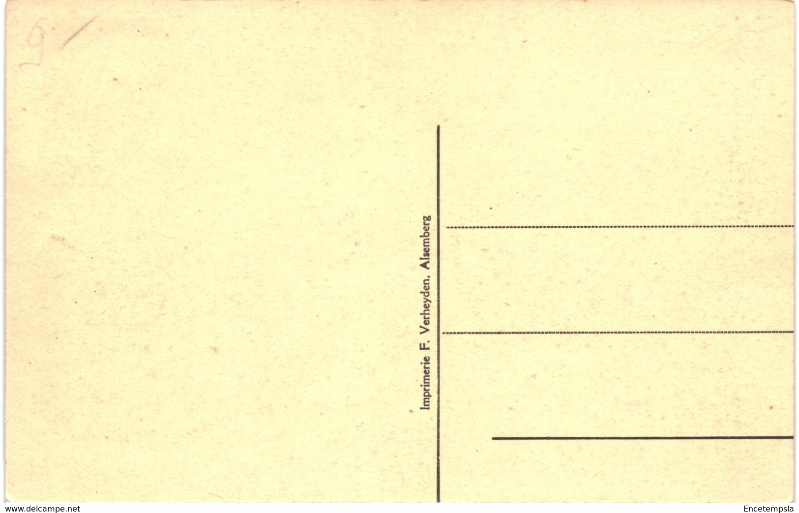 CPA Carte Postale Belgique Alsemberg  Vue Générale   VM46716 - Beersel