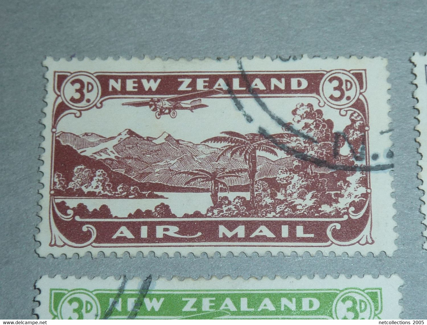 NEW ZEALAND AIR MAIL N°1/4 -1931 - NOUVELLE-ZELANDE POSTE AERIENNE N°1 AU N°4 (V) - Poste Aérienne