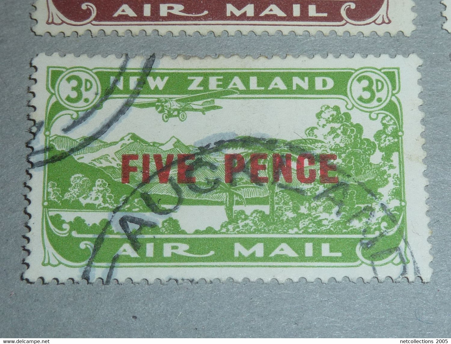 NEW ZEALAND AIR MAIL N°1/4 -1931 - NOUVELLE-ZELANDE POSTE AERIENNE N°1 AU N°4 (V) - Poste Aérienne