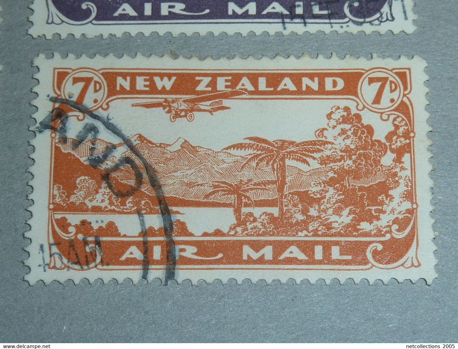 NEW ZEALAND AIR MAIL N°1/4 -1931 - NOUVELLE-ZELANDE POSTE AERIENNE N°1 AU N°4 (V) - Luftpost