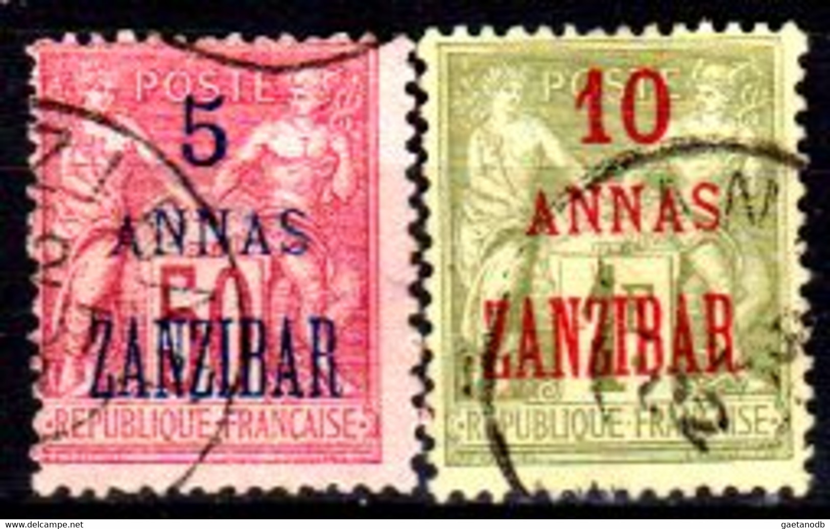 Zanzibar- 12 - Emissione 1896-1900 (o) Used - Qualità A Vostro Giudizio - Otros & Sin Clasificación