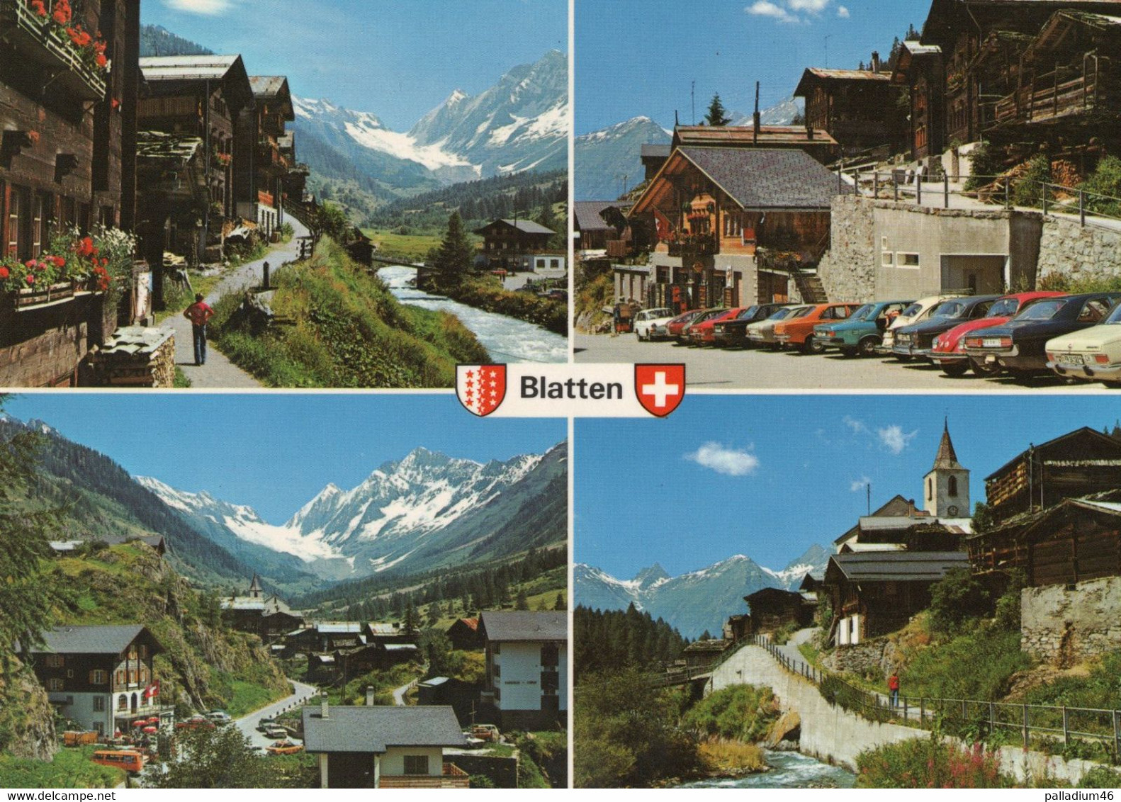 VALAIS BLATTEN RAROGNE - Photo Klopfenstein Adelboden No 45838 - Pas Circulé - NEUVE - Blatten