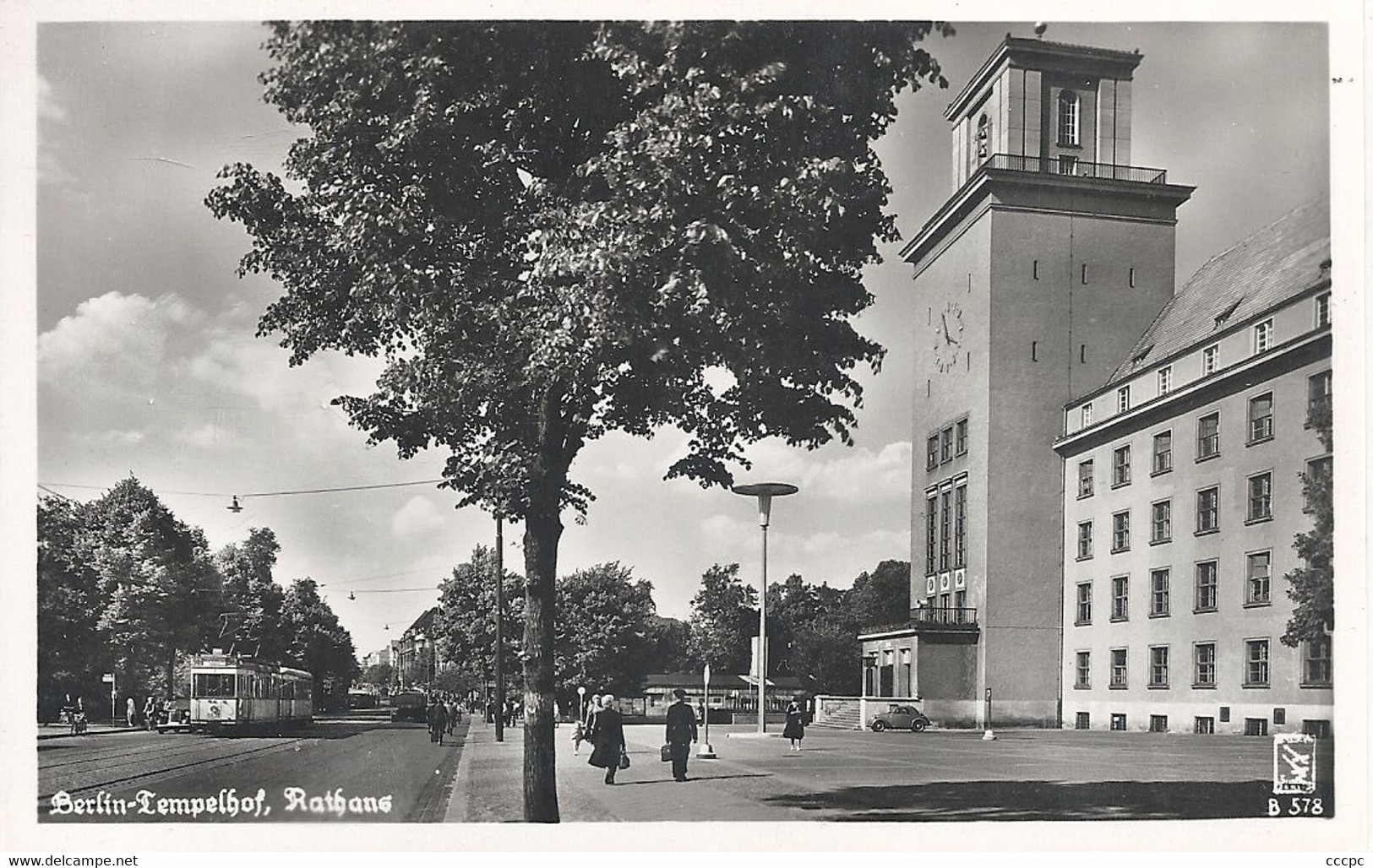 CPSM Berlin-Tempelhof Rathaus - Tempelhof