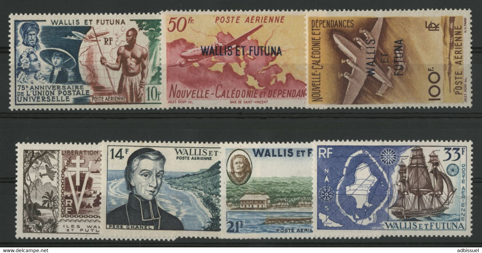 POSTE AERIENNE N° 11 + 12 + 13 + 14 + 15 + 16 + 17 Cote 85 € Neufs ** (MNH) Qualité TB. Vendu à 15% De La Cote - Unused Stamps