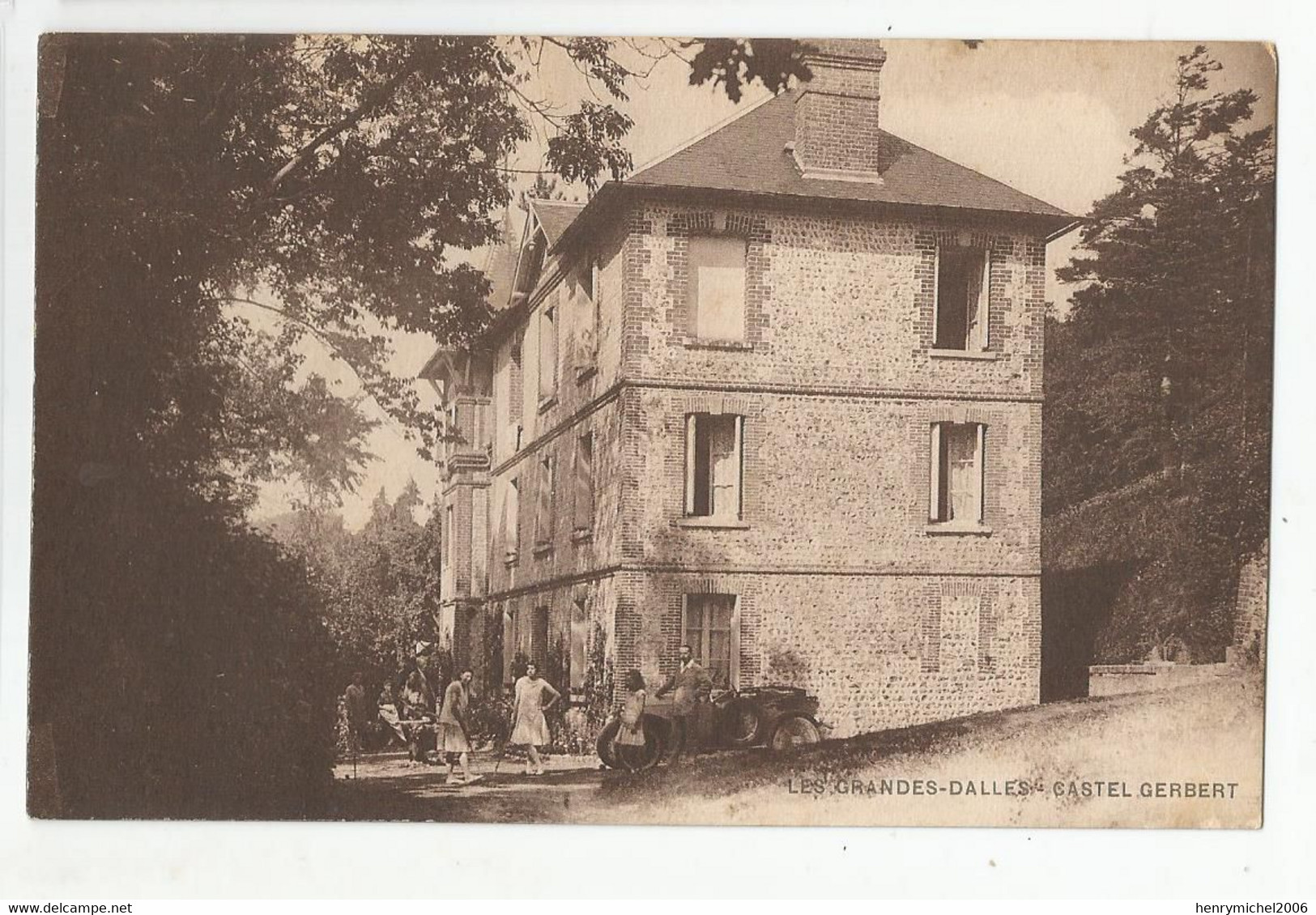 76 -  Les Grandes Dalles Villa Maison Castel Gerbert Ed Palfray Fécamp - Other & Unclassified