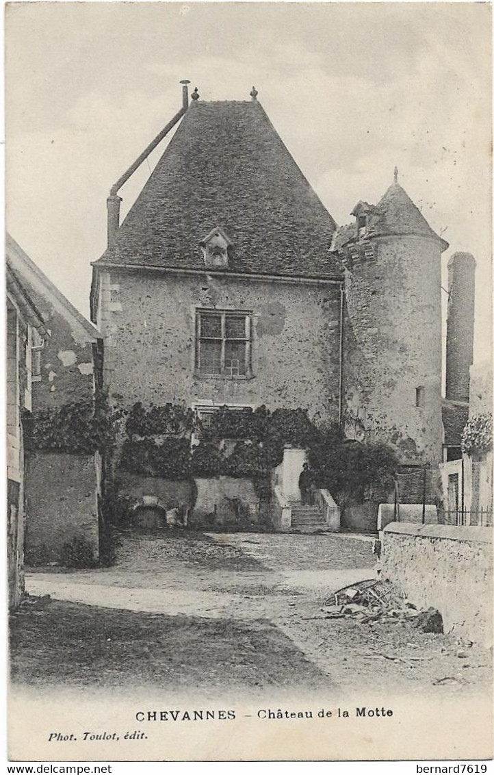 89    Chevannes   -   Chateau De La Motte - Chevannes