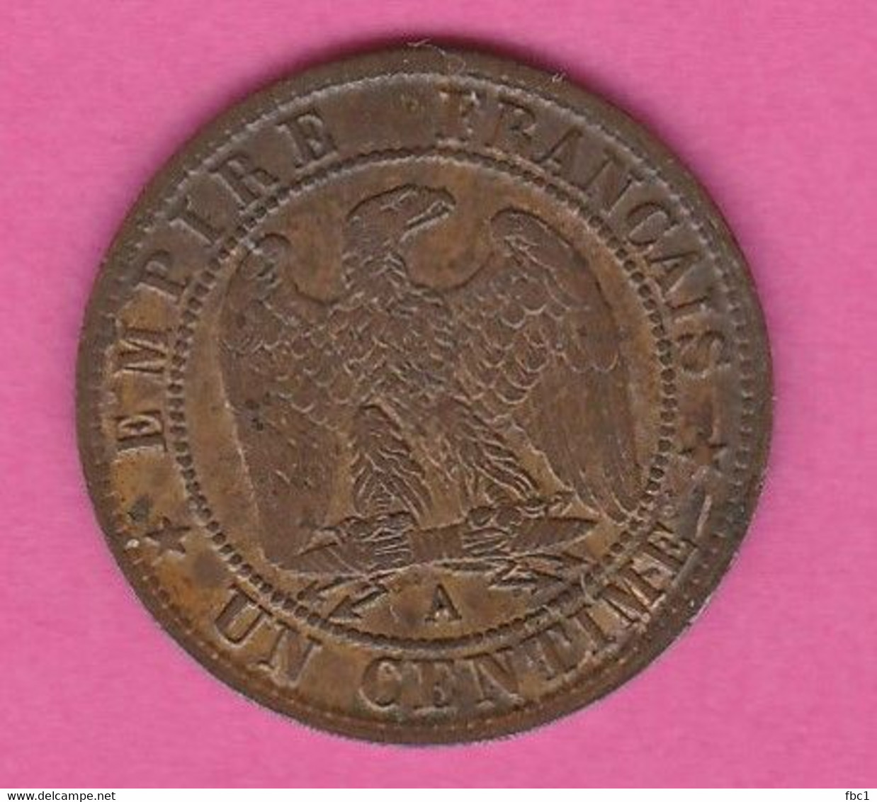 France - 1 Centime Napoléon III Laurée 1870 A - TTB - Bronze - 1 Centime
