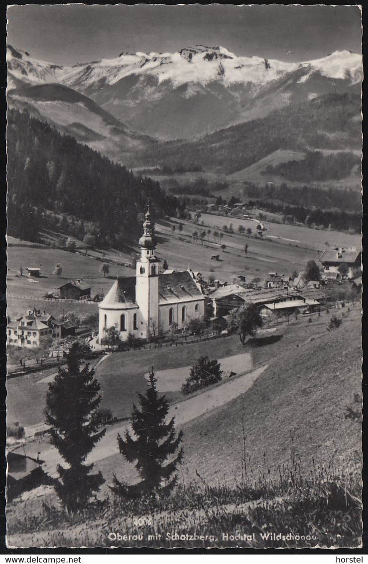 Austria - 6311 Wildschönau - Alte Ortsansicht - Kirche - Oberau Mit Schatzberg - Nice Stamp - Wildschönau