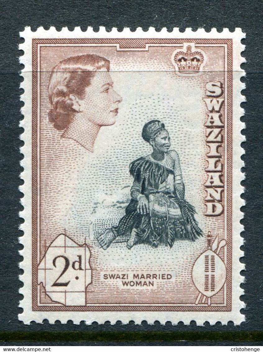 Swaziland 1956 Pictorials - 2d Swazi Married Woman LHM (SG 55) - Swasiland (...-1967)