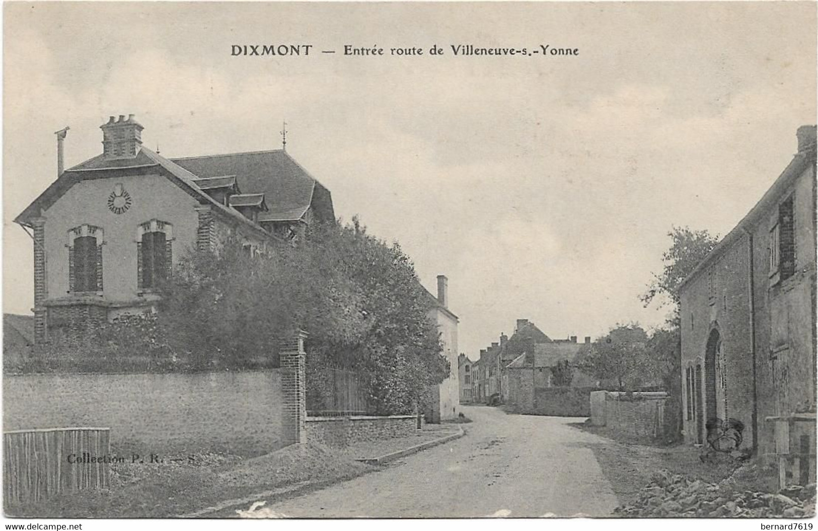 89   Dixmont  -    Entree Route De Villeneuve Sur Yonne - Dixmont