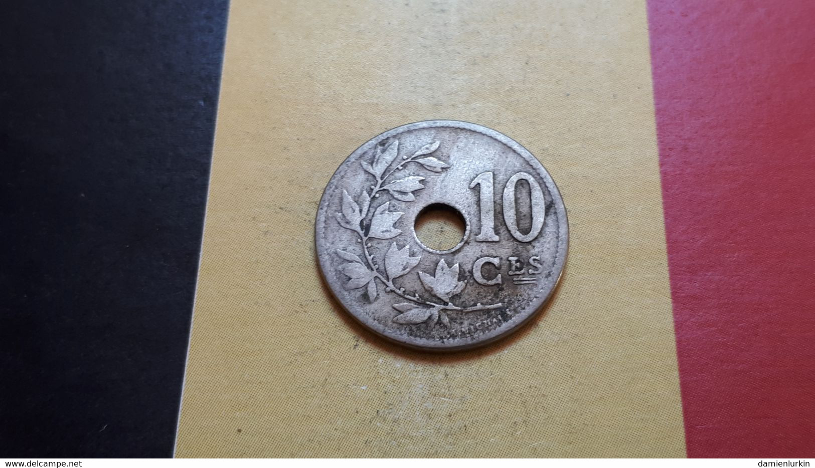 BELGIQUE LEOPOLD II 10 CENTIMES 1903 FR (LA 2EME PLUS RARE DE LA SERIE) - 10 Cents