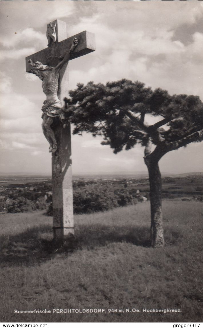 A9843) PERCHTOLDSDORF - NÖ  HOCHBERGKREUZ U. Alter BAUM - - Perchtoldsdorf