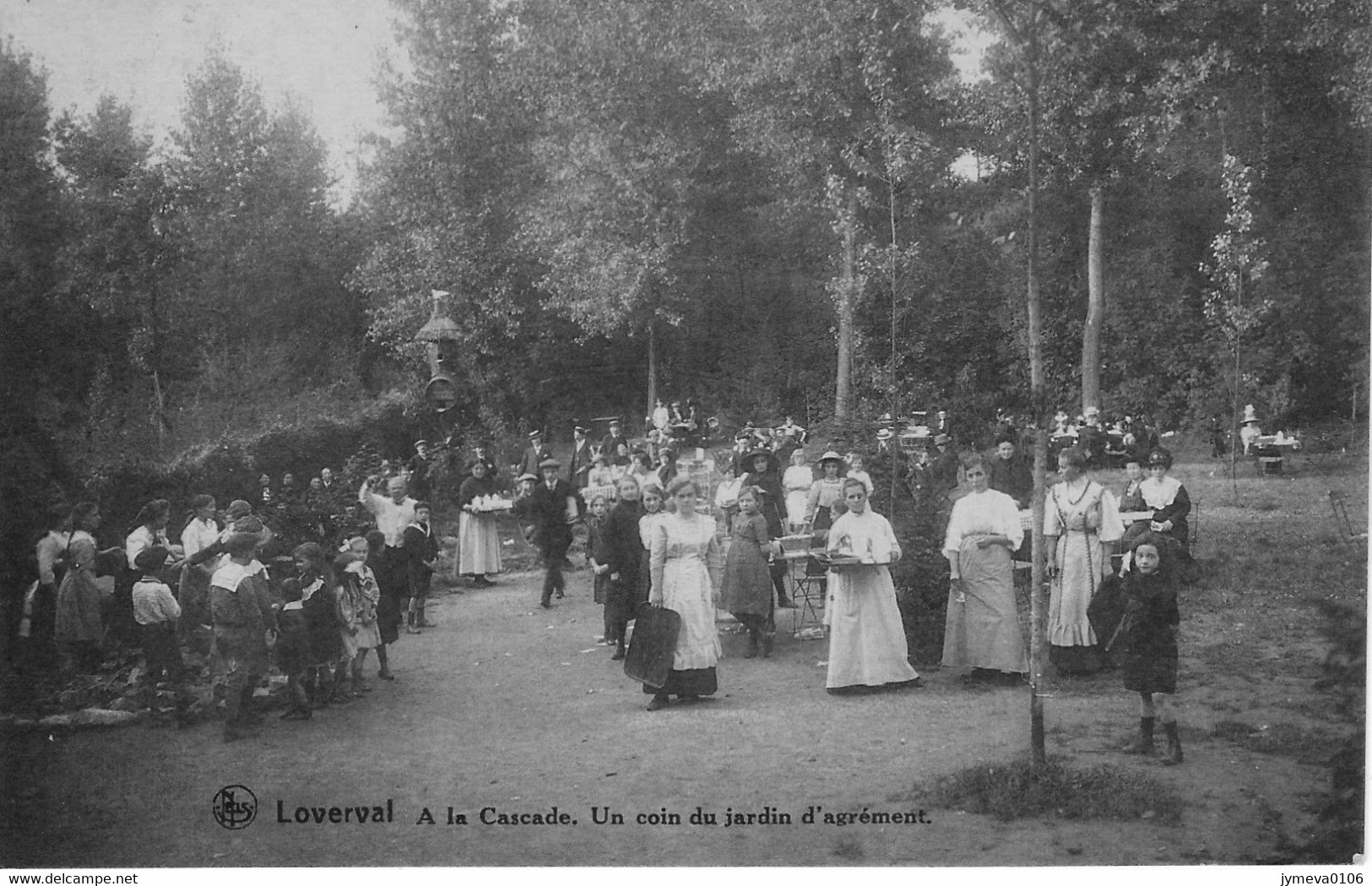 Gerpinnes - Loverval . A La Cascade Un Coin Du Jardin D'agrément. - Gerpinnes