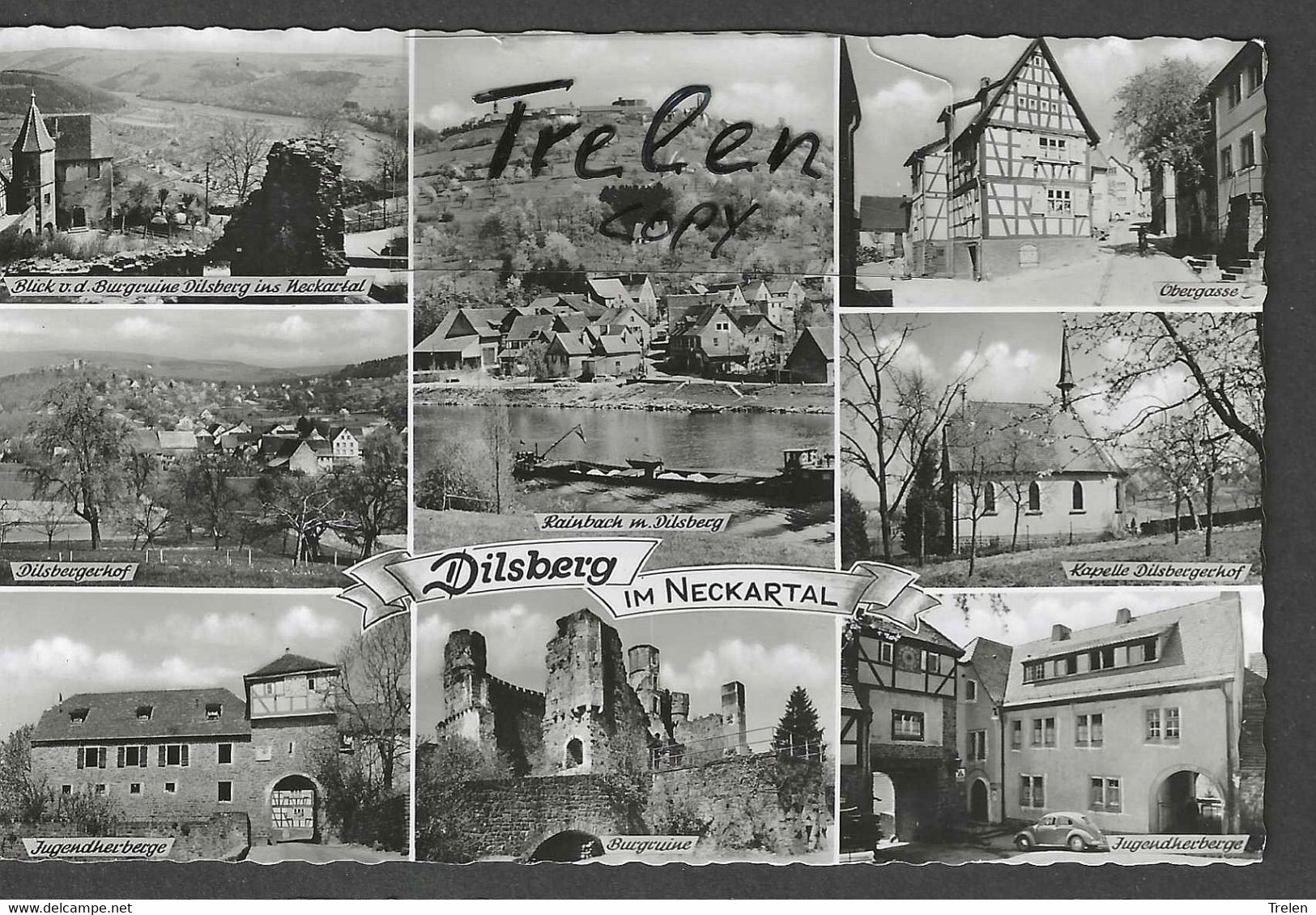 Allemagne, Dilsberg, Mehrbild, Nicht Gelaufen - Neckargemuend