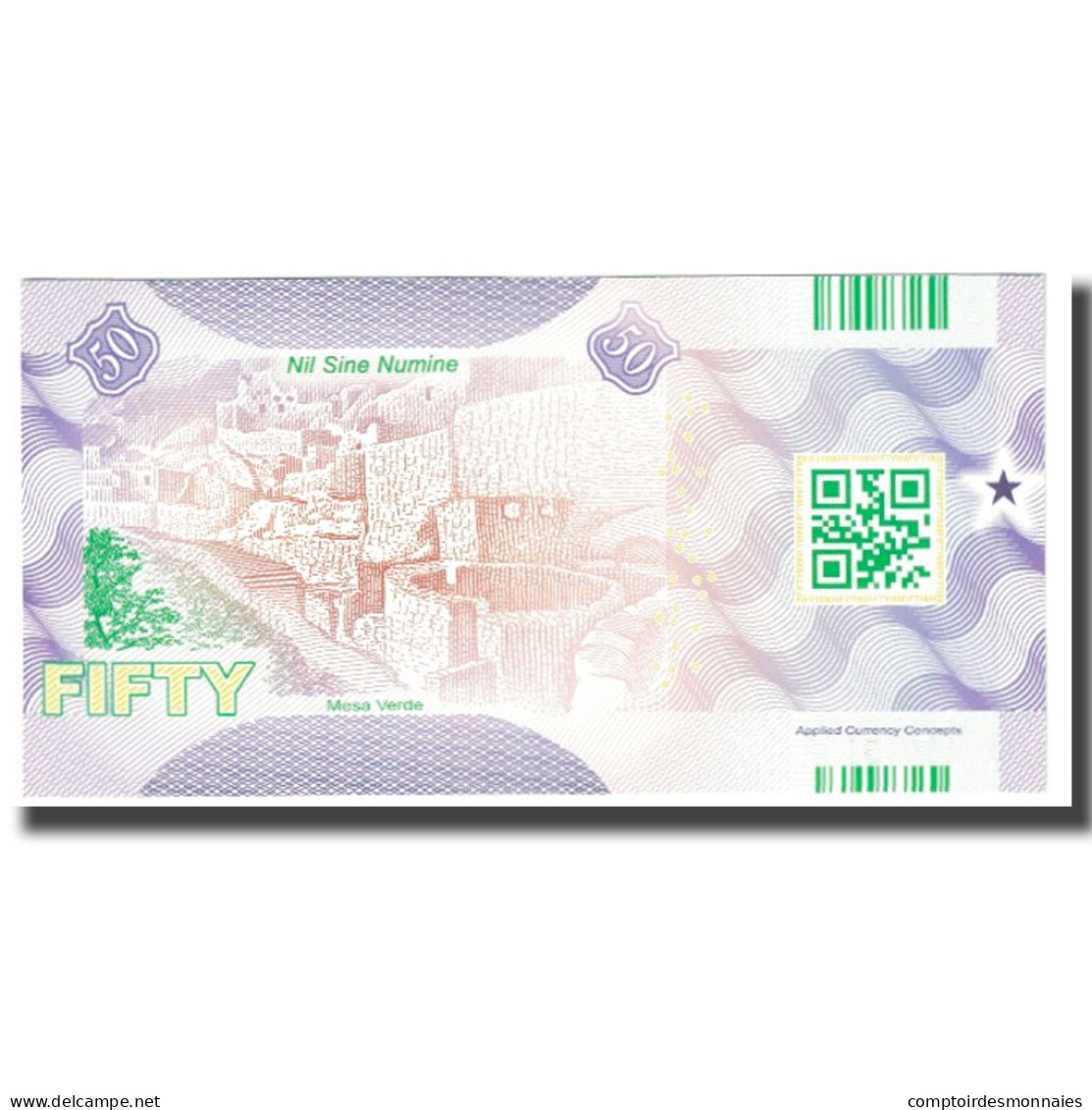 Billet, États-Unis, 50 Dollars, COLORADO, NEUF - A Identifier