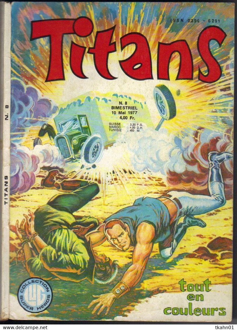 TITANS N° 8  " LUG   "  DE  1977 - Titans
