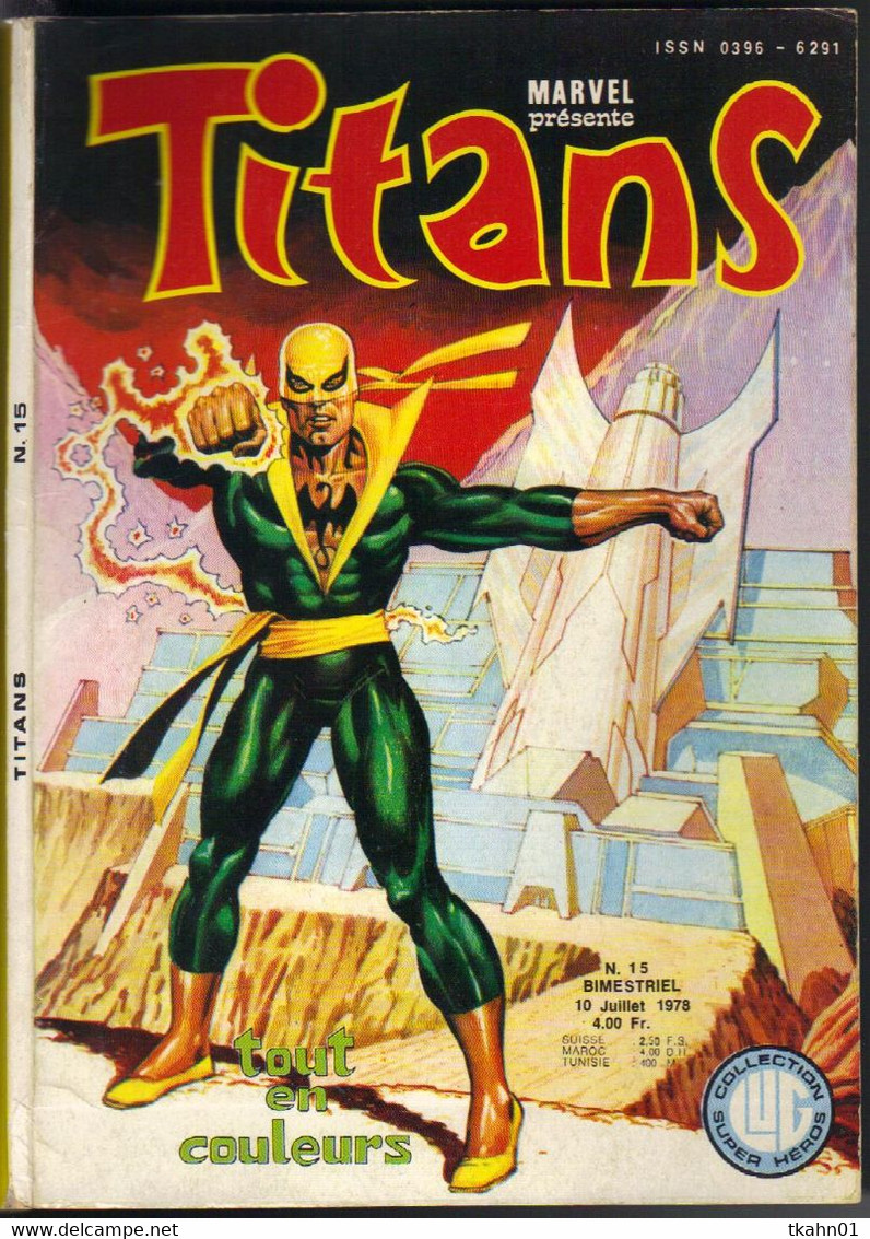 TITANS N° 15  " LUG   "  DE  1978 TBE - Titans