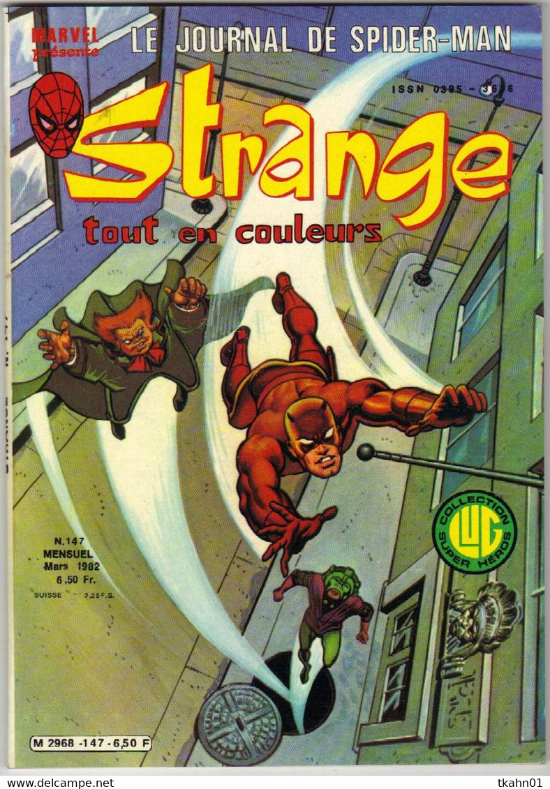 STRANGE  N° 147  " LUG   "  DE  1981 TBE - Strange