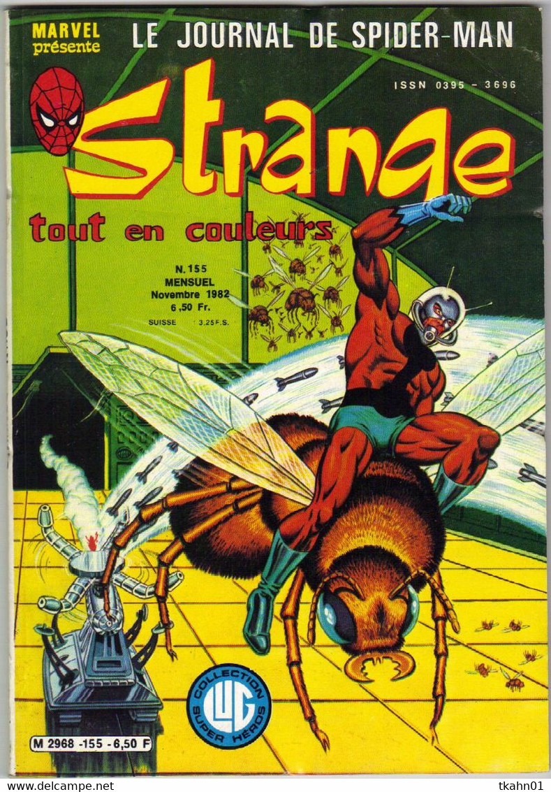 STRANGE  N° 155  " LUG   "  DE  1982 TBE - Strange