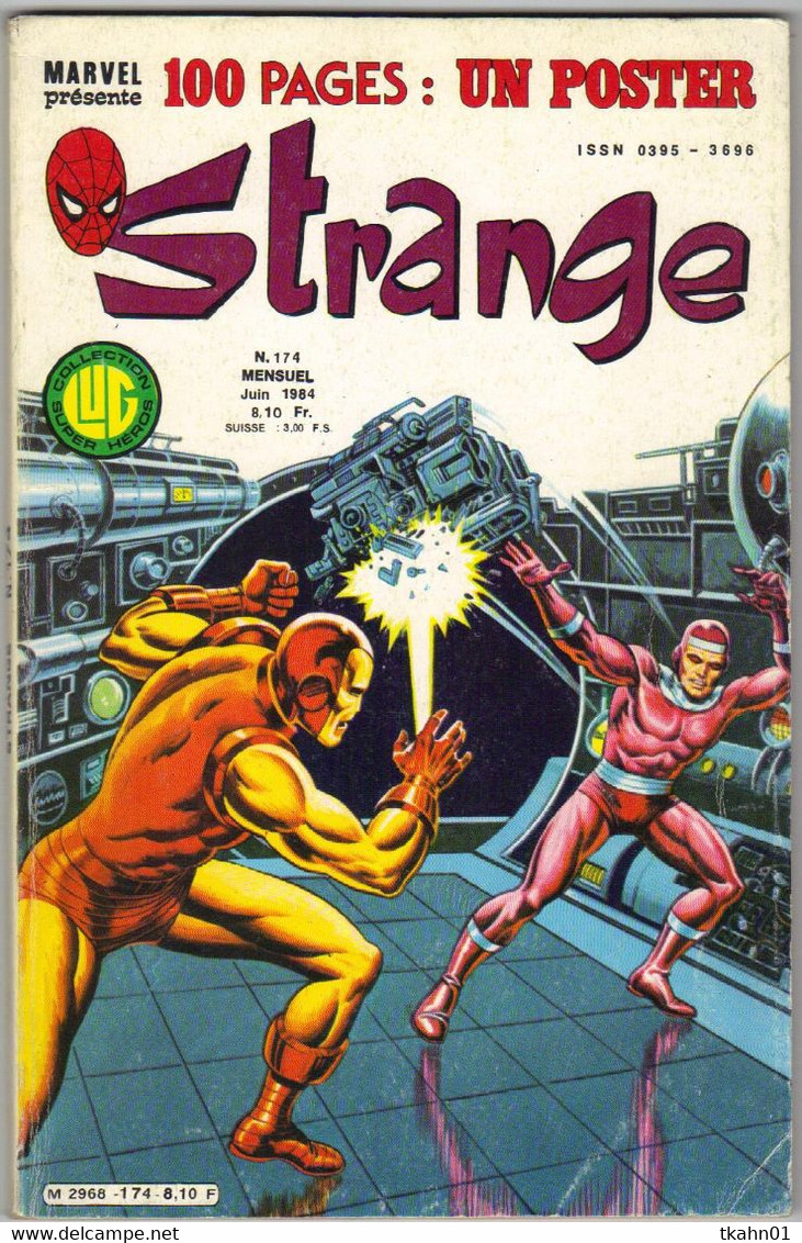 STRANGE  N° 174  " LUG   "  DE  1984 TBE  SANS POSTER - Strange