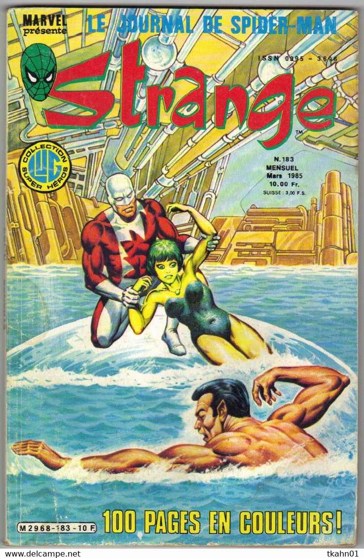 STRANGE  N° 183  " LUG   "  DE  1985 - Strange