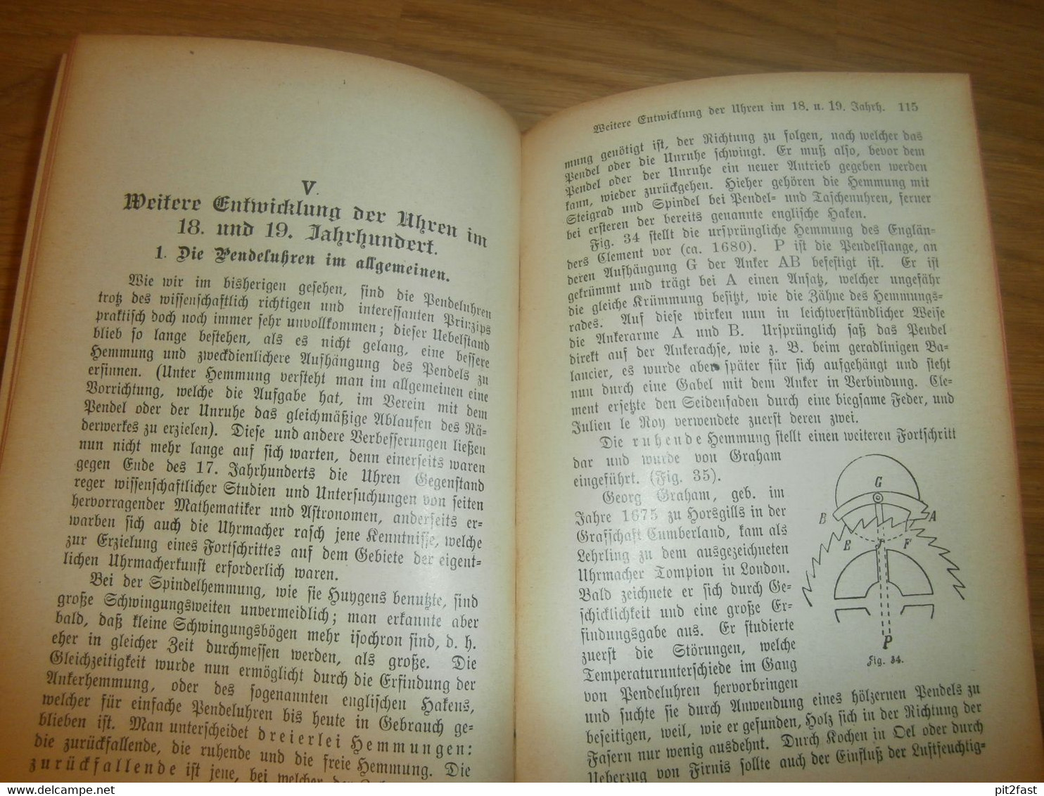 Buch - Die Uhren 1905 - Erstausgabe , Fachbuch , Uhr , Taschenuhr , Pendeluhr , Kuckucksuhr , Chronometer , Clock !!!