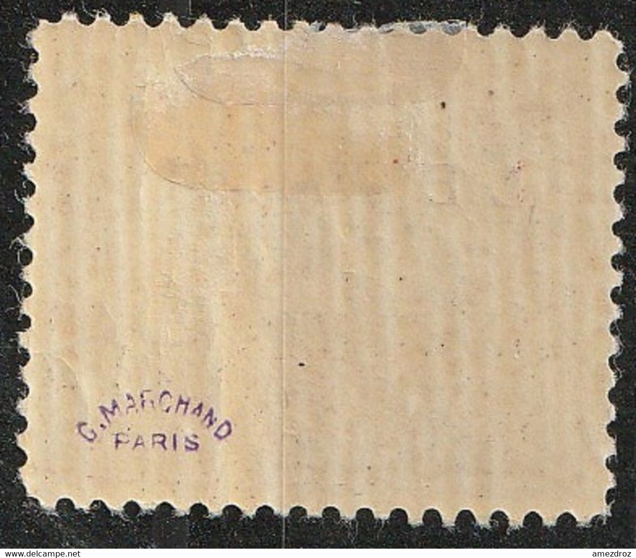 Pologne - Levant Polonais N° 12 MH Timbre De Pologne Surchargé Marque De Marchand Au Dos (H11) - Levant (Turkije)