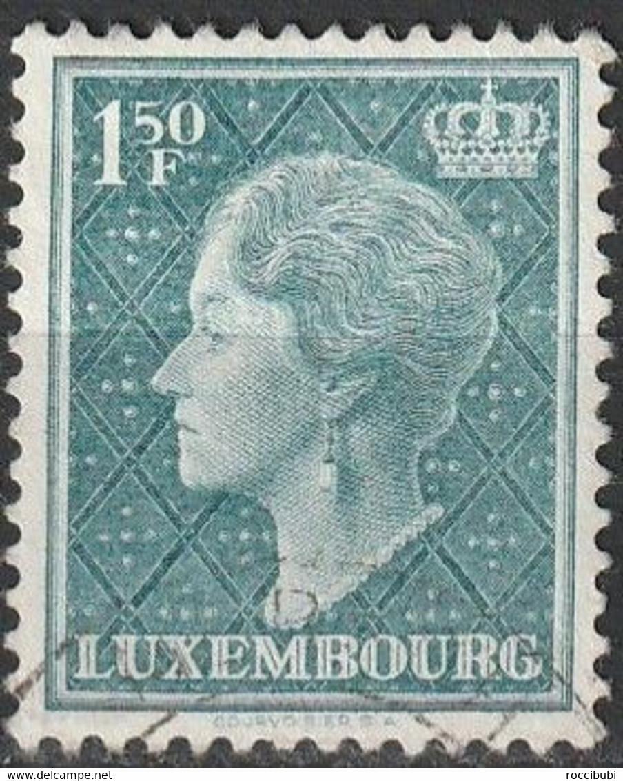 Mi. 451 O - 1948-58 Charlotte De Profil à Gauche