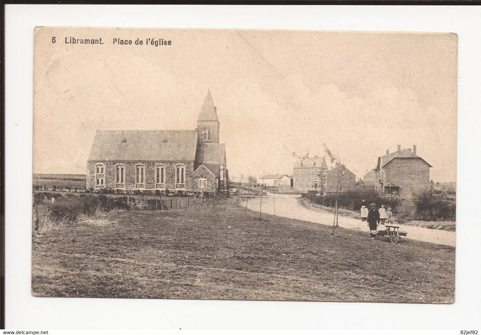 Libramont : 6 Place De Léglise 1908 - Libramont-Chevigny