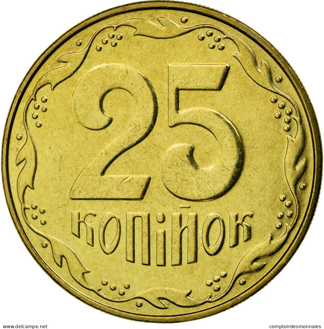 Monnaie, Ukraine, 25 Kopiyok, 2006, Kyiv, SUP, Aluminum-Bronze, KM:2.1b - Ucraina