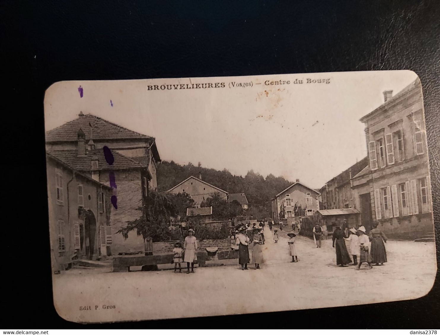 88 - Vosges -BROUVELIEURES-Centre Du Bourg - Brouvelieures