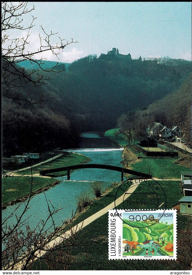 Luxembourg, Luxemburg  Carte Postale Bourscheid-Plage De La Haute-Sûre - Bourscheid