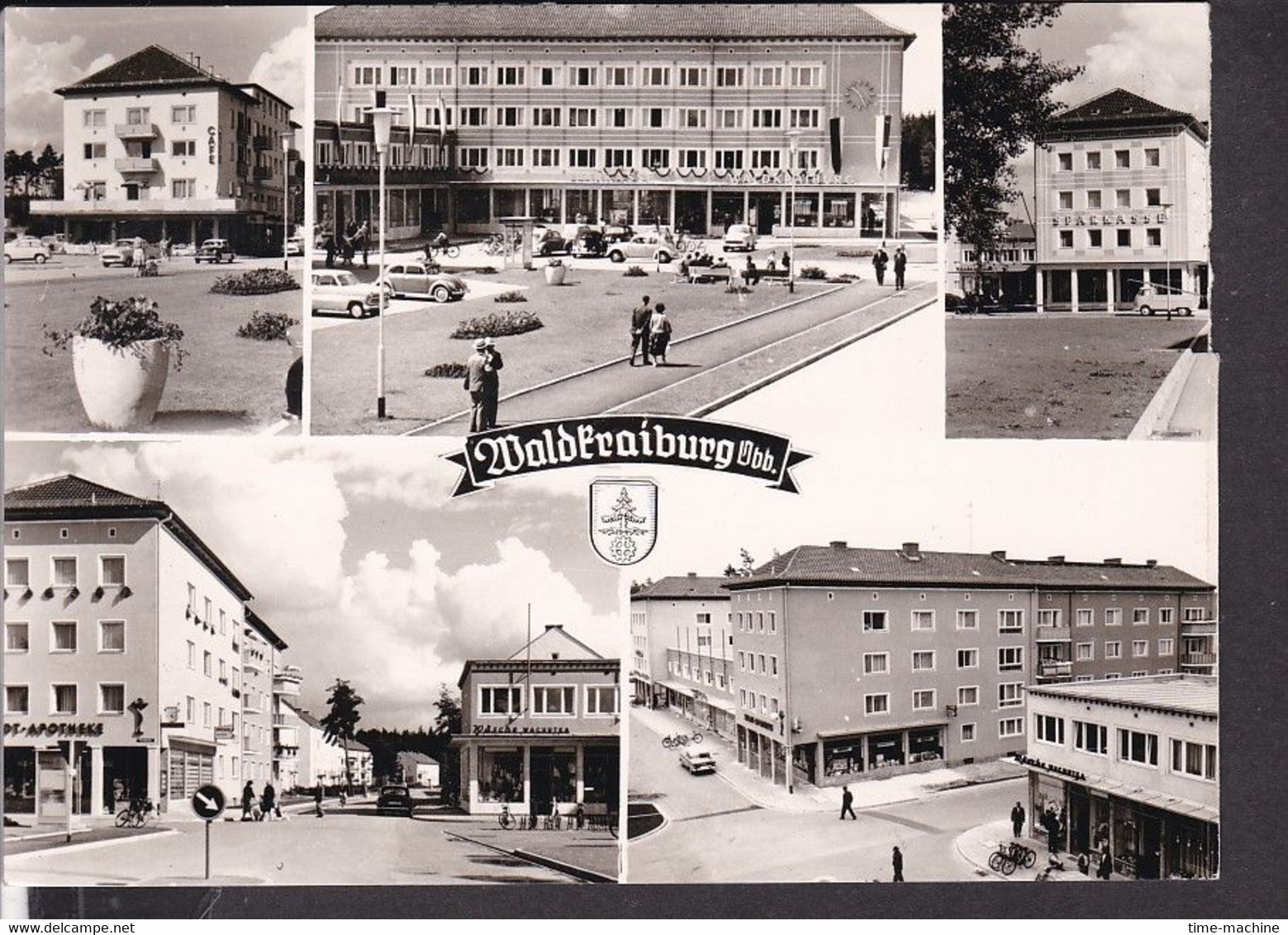 Waldkraiburg Stadtplatz , VW Käfer - Waldkraiburg