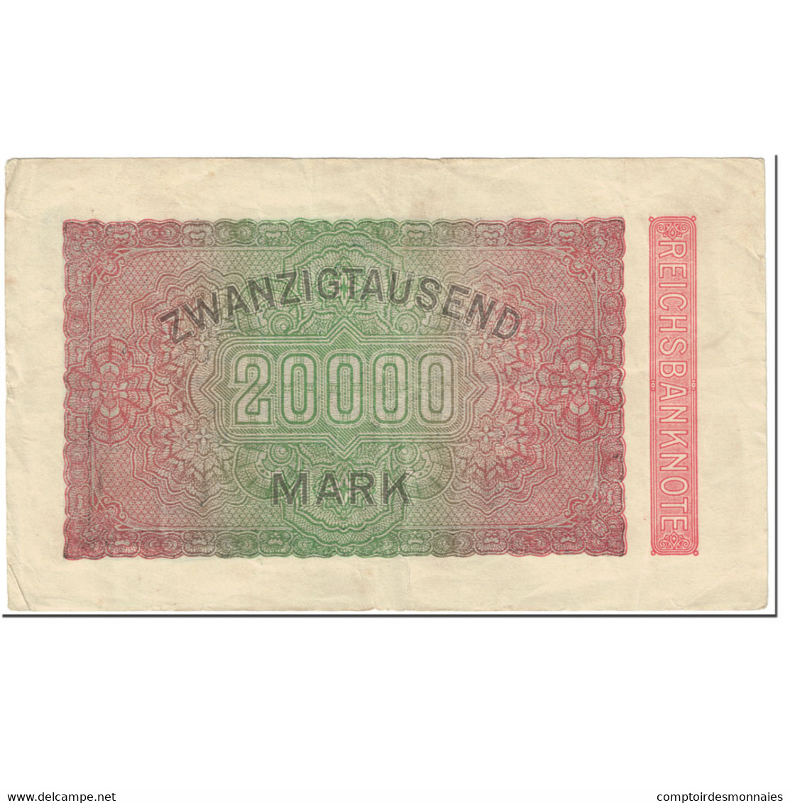 Billet, Allemagne, 20,000 Mark, 1923, 1923-02-20, KM:85b, TB+ - 20.000 Mark