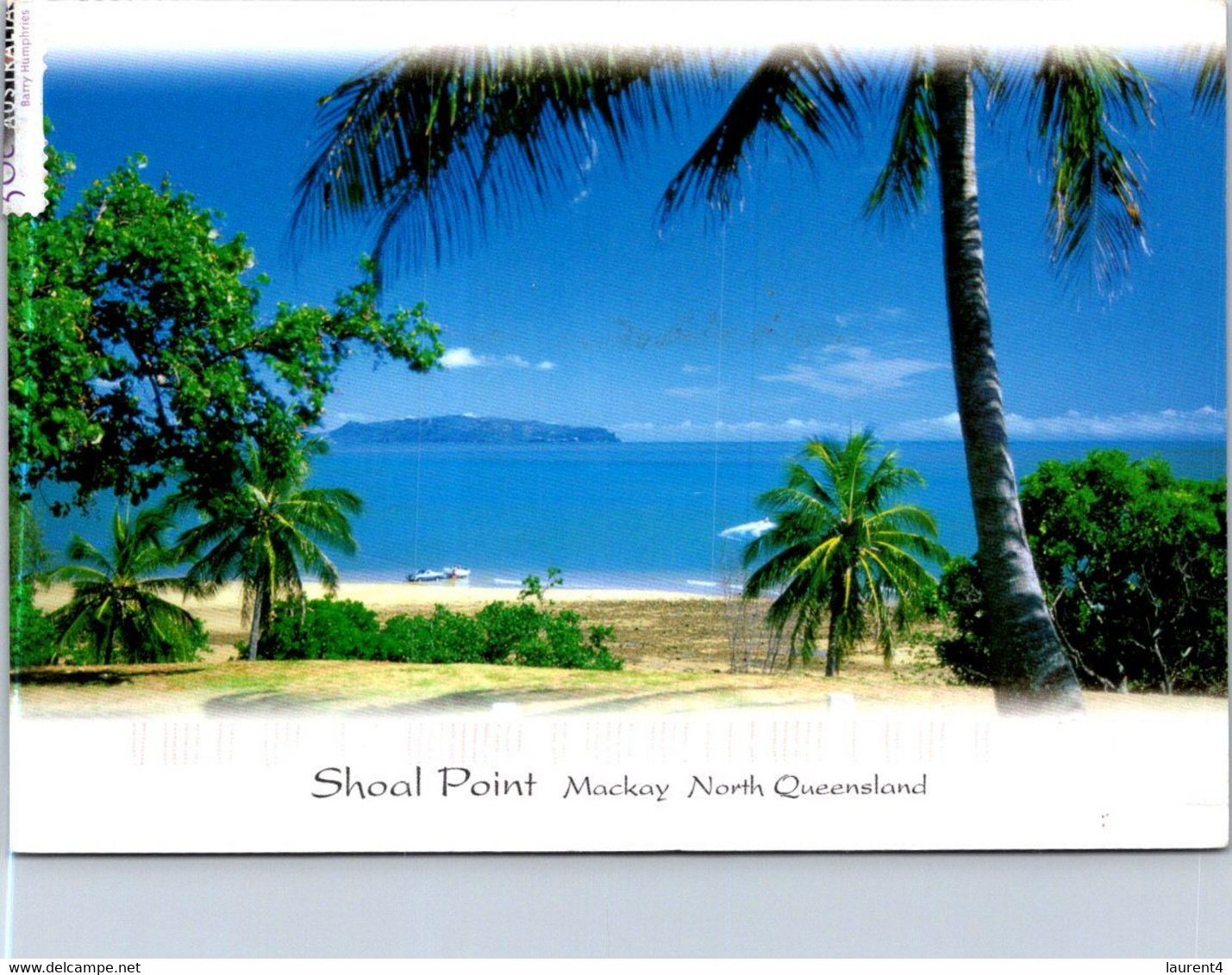 (1 H 23) Australia - QLD - Mackay Shoal Point (with Australian Dame Edna Aka Barry Humpries Stamp) - Great Barrier Reef