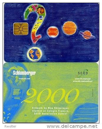 @+ Carte à Puce Schlumberger : Cartes 2000 - Ausstellungskarten