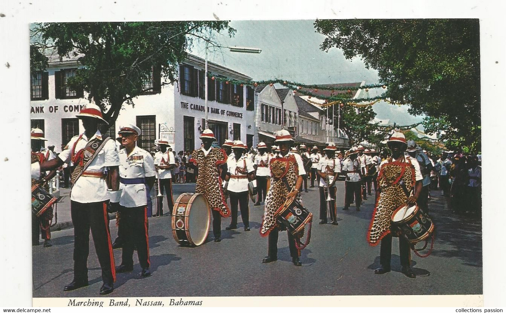 Cp , Antilles , BAHAMAS , NASSAU , Colorful Marching Band , Musique & Musiciens , Voyagée 1979 - Bahama's