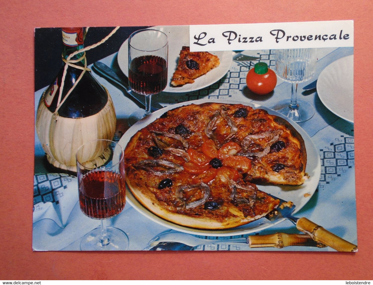 CPM RECETTE N° 12 LA PIZZA PROVENCALE    NON VOYAGEE - Recettes (cuisine)