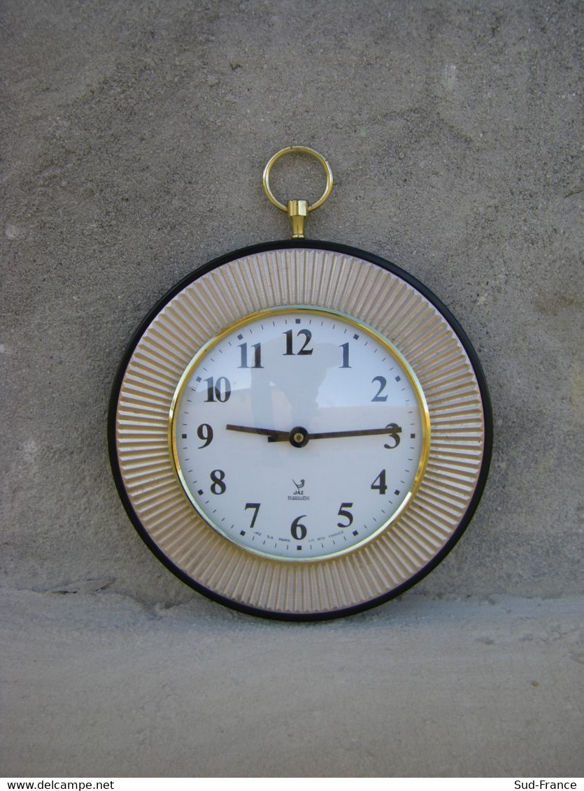 Horloge De Cuisine Jazz Vintage. Diamètre: 26 Cm - Clocks