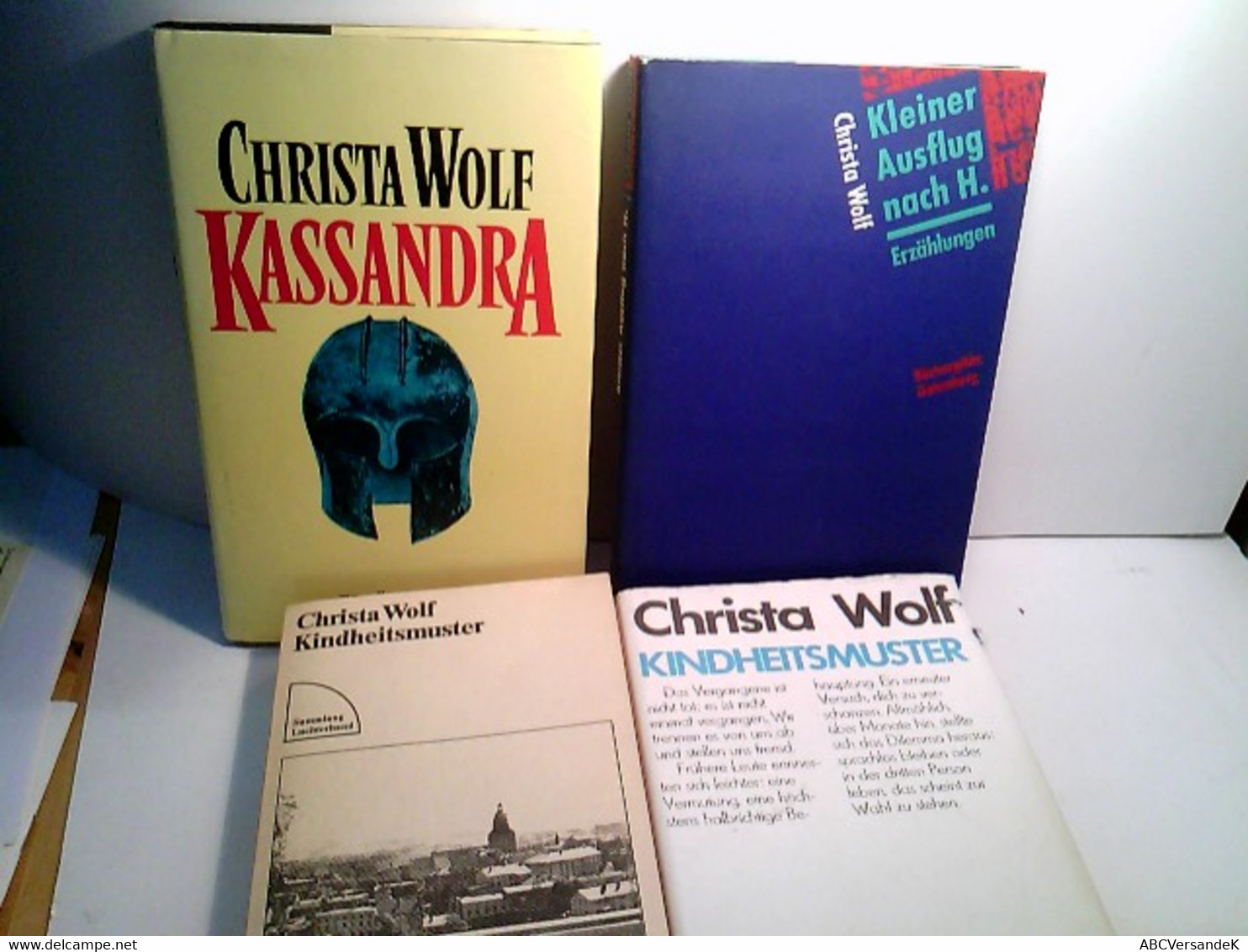 Konvolut Bestehend Aus 4 Bänden, Zum Thema: Erzählungen Von Christa Wolf. - Short Fiction