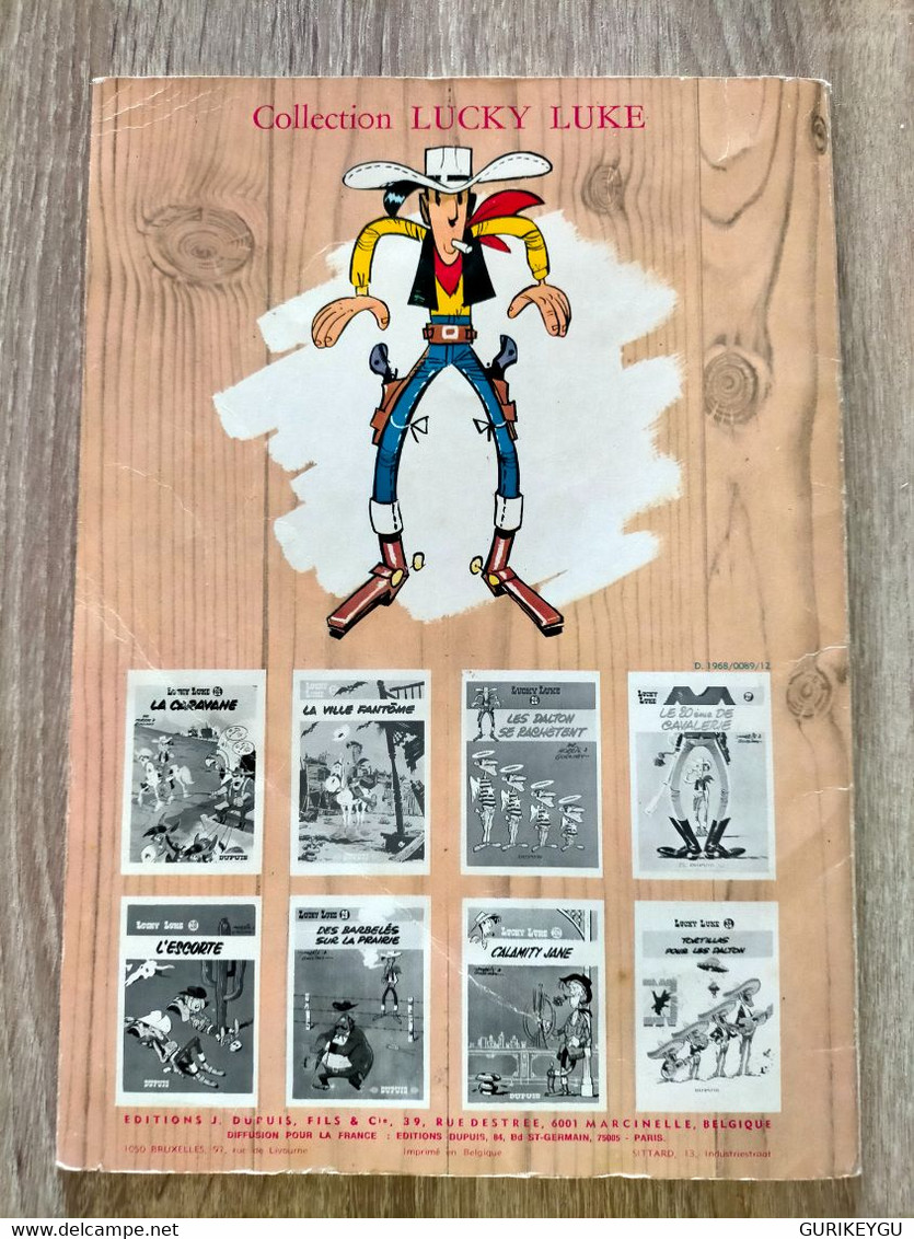 LUCKY LUKE N° 31 Tortillas Pour Les Dalton DUPUIS MORRIS Bd Souple 1973 - Lucky Luke