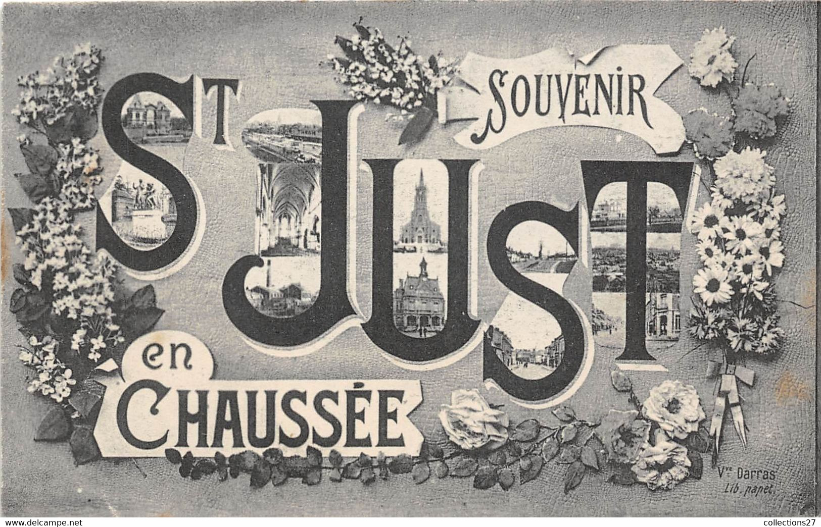 60-SAINT-JUST-EN-CHAUSSÉE- SOUVENIR - Saint Just En Chaussee