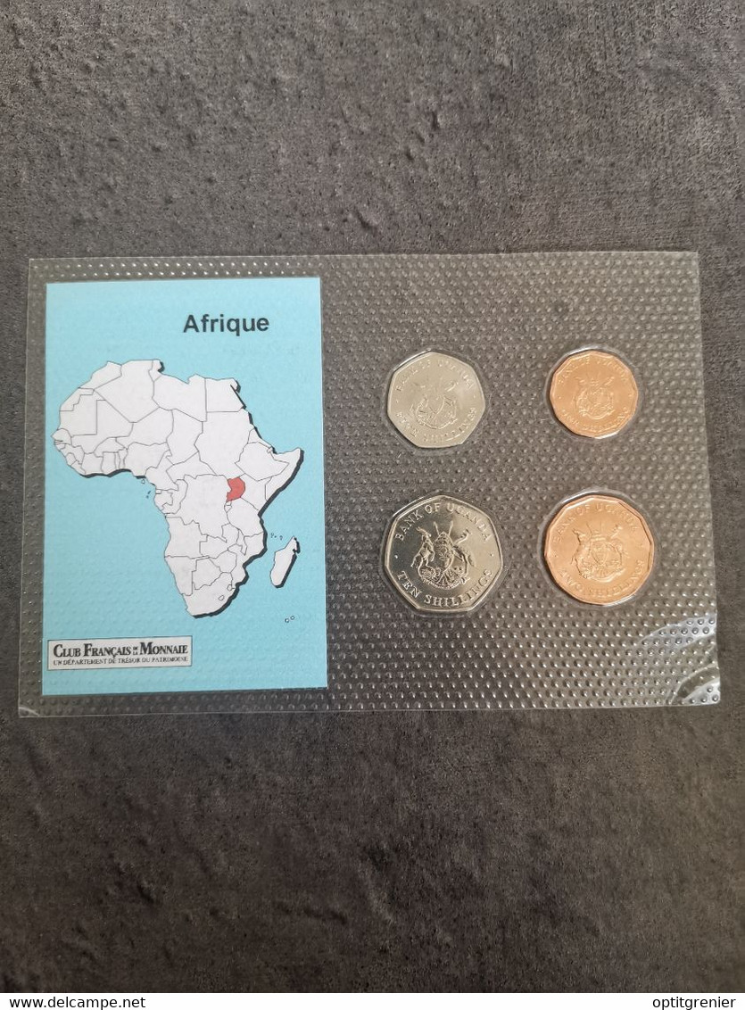 SET MONNAIES OUGANDA / UNC COINS - Uganda