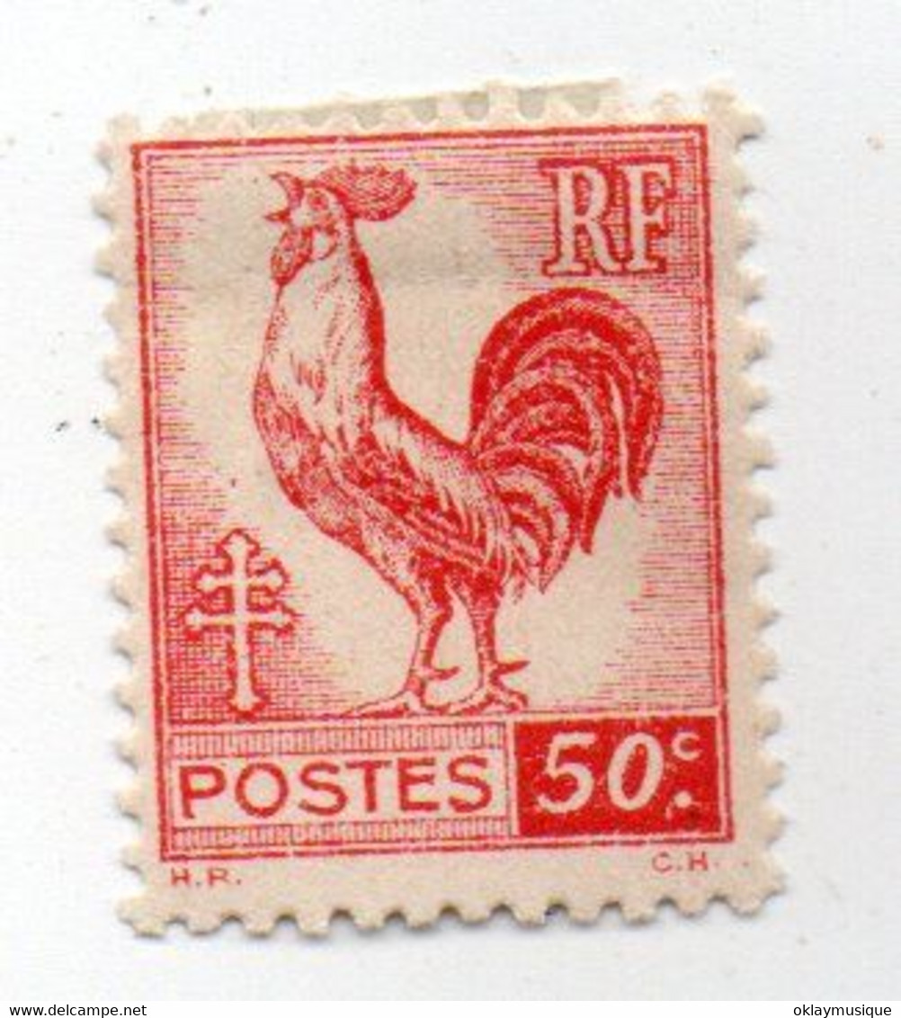 1941 N°517 - 1944 Coq Et Maríanne D'Alger